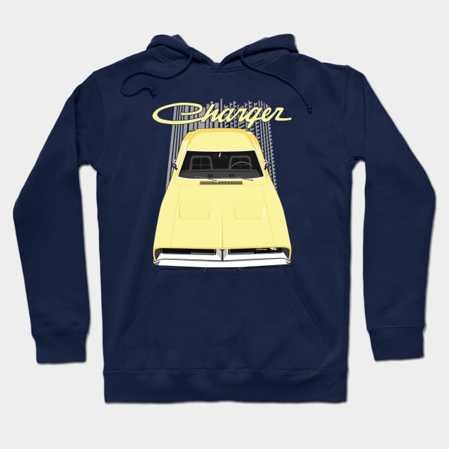 Charger 69 - Yellow Hoodie by V8social